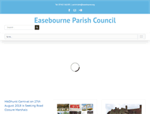 Tablet Screenshot of easebourne.org